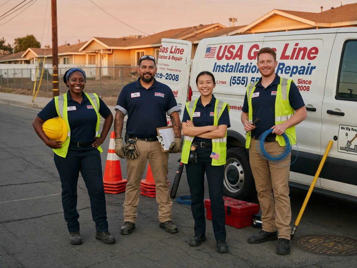 Gas Line Installation company in Essexville, MI
